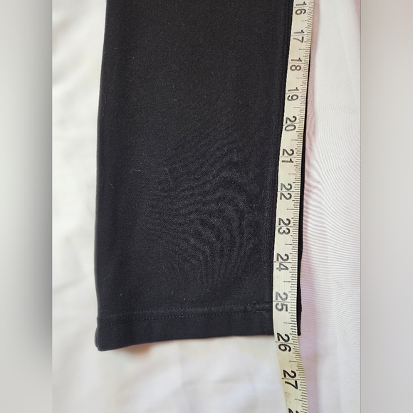 Seven7 Womens Black Cropped Skinny 4 Pocket Pants Size 8 - Picture 10 of 12